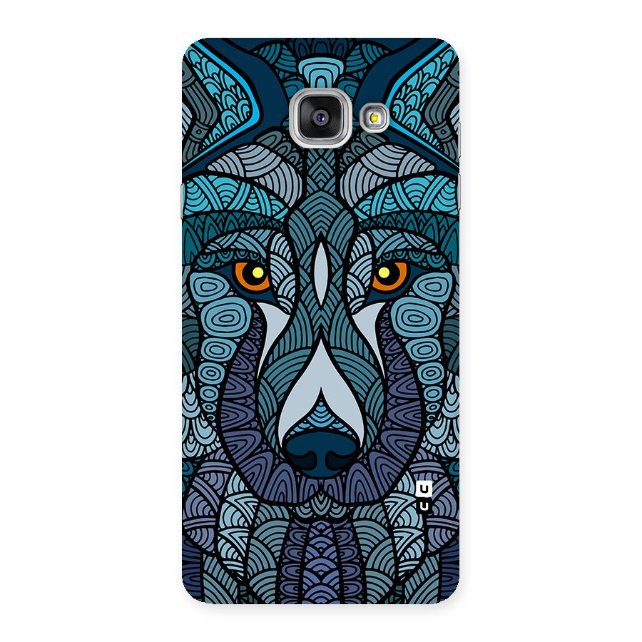 Ethnic Wolf Art Illustration Back Case for Galaxy A7 (2016)