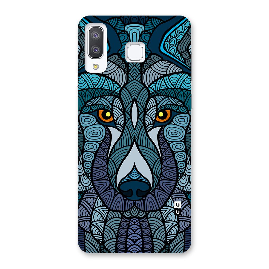 Ethnic Wolf Art Illustration Back Case for Galaxy A8 Star
