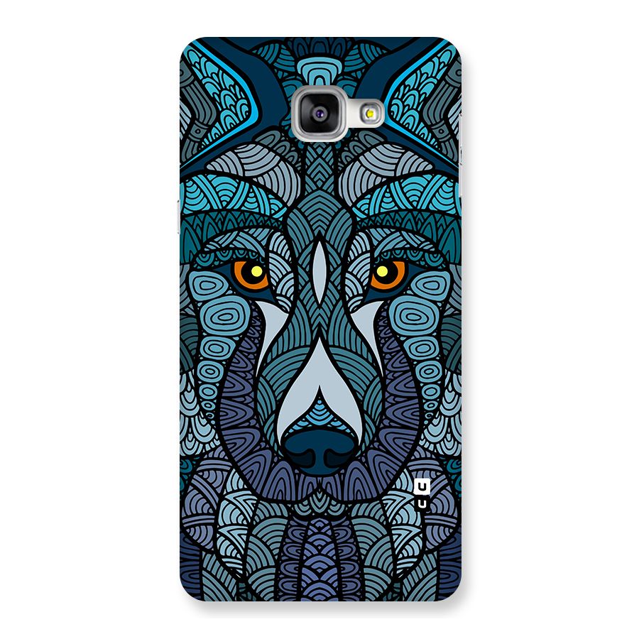 Ethnic Wolf Art Illustration Back Case for Galaxy A9
