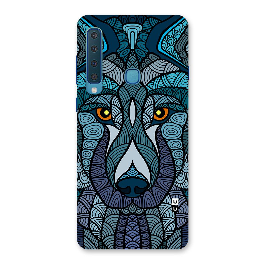 Ethnic Wolf Art Illustration Back Case for Galaxy A9 (2018)