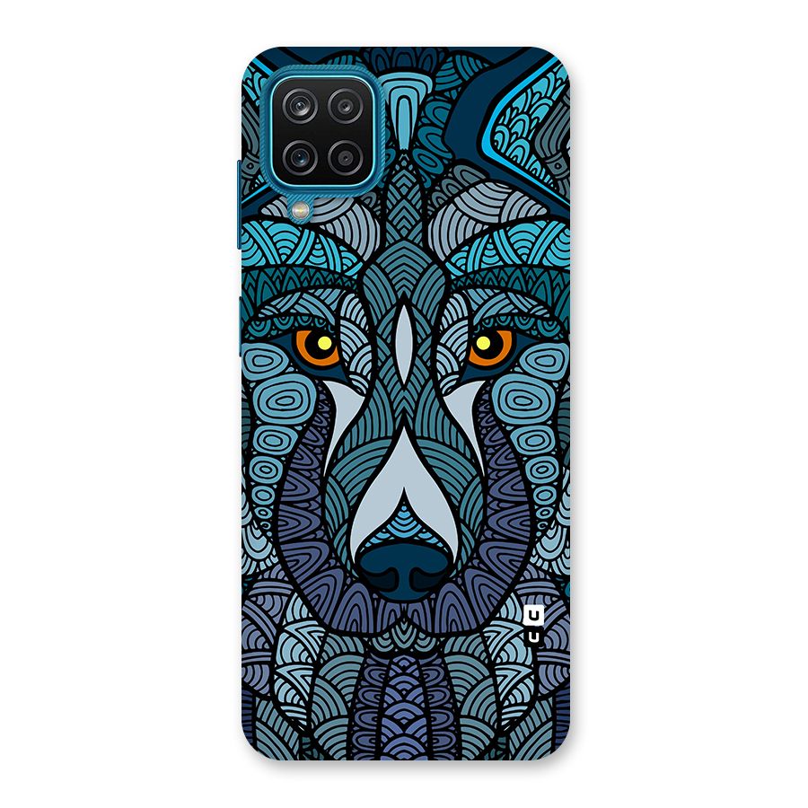 Ethnic Wolf Art Illustration Back Case for Galaxy F12