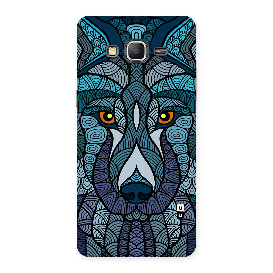 Ethnic Wolf Art Illustration Back Case for Galaxy Grand Prime