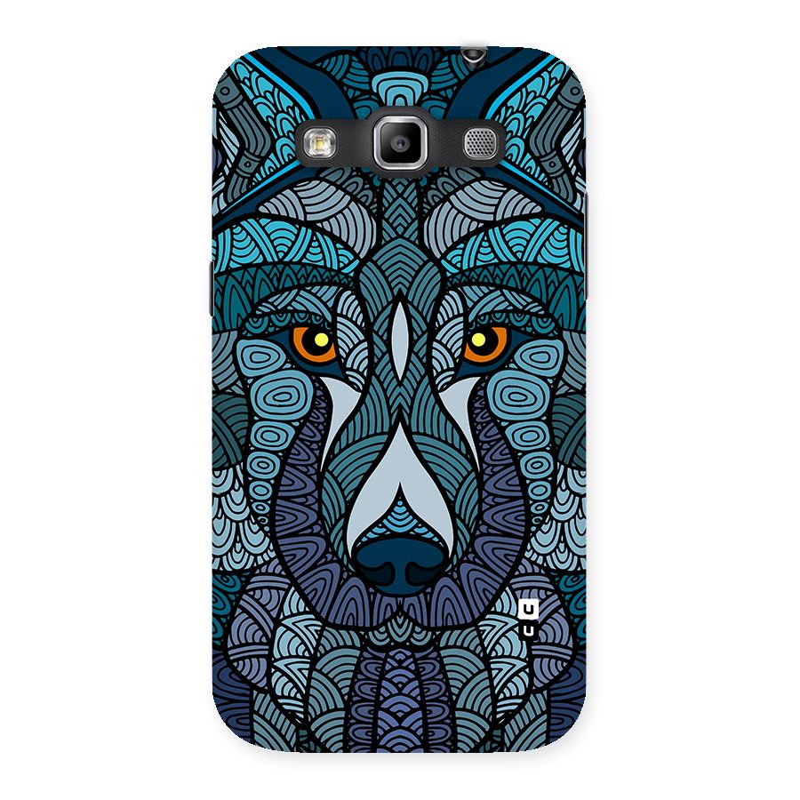 Ethnic Wolf Art Illustration Back Case for Galaxy Grand Quattro