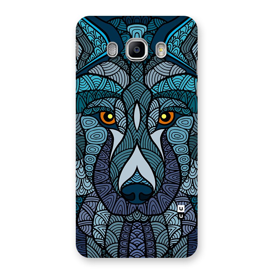 Ethnic Wolf Art Illustration Back Case for Galaxy J5 2016