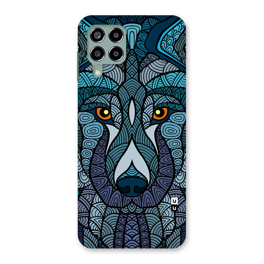 Ethnic Wolf Art Illustration Back Case for Galaxy M33