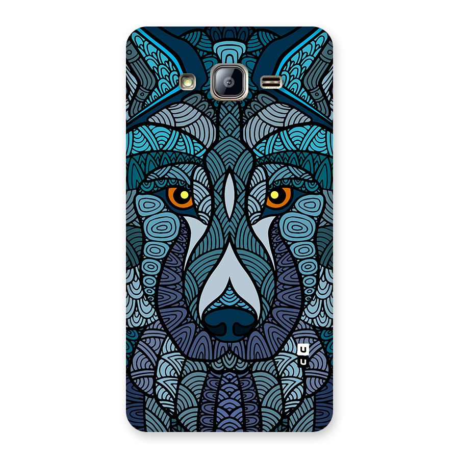 Ethnic Wolf Art Illustration Back Case for Galaxy On5
