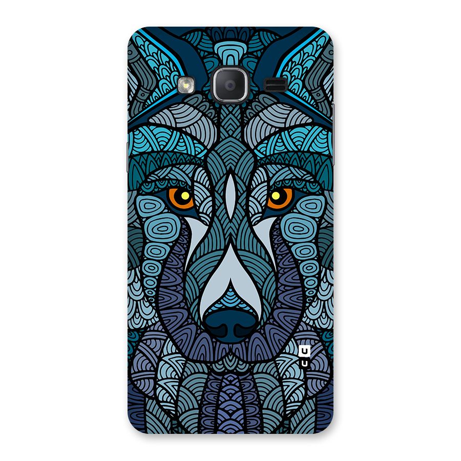 Ethnic Wolf Art Illustration Back Case for Galaxy On7 2015