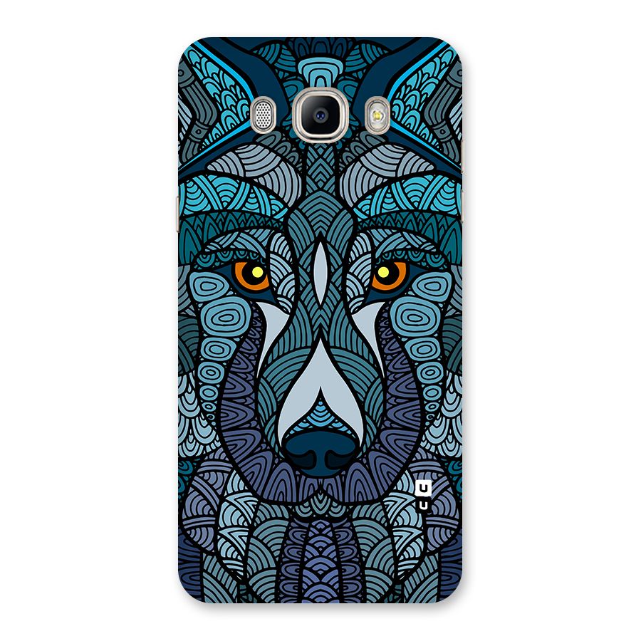Ethnic Wolf Art Illustration Back Case for Galaxy On8