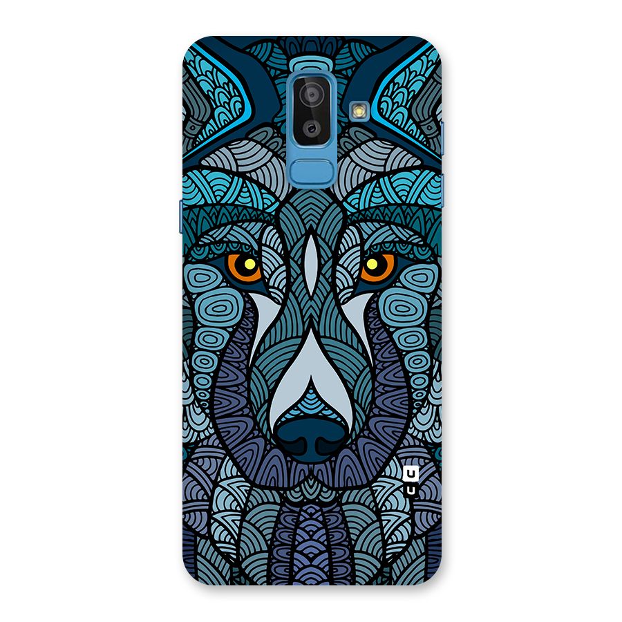 Ethnic Wolf Art Illustration Back Case for Galaxy On8 (2018)