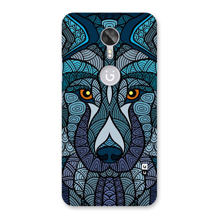 Ethnic Wolf Art Illustration Back Case for Gionee A1