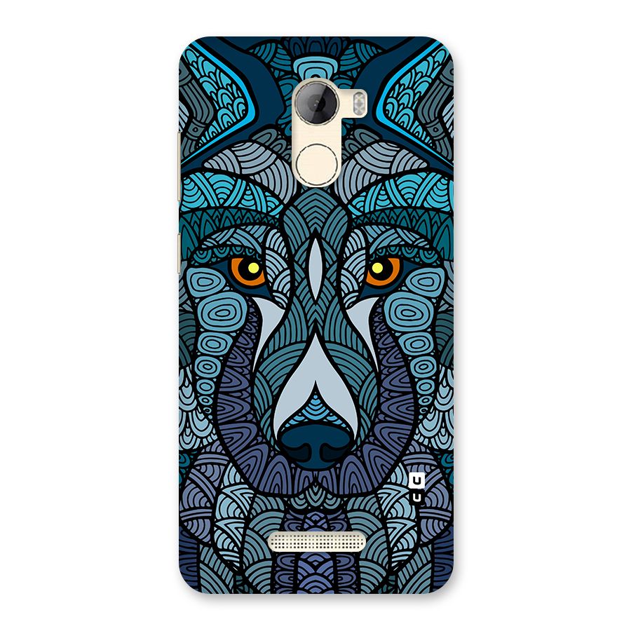 Ethnic Wolf Art Illustration Back Case for Gionee A1 LIte