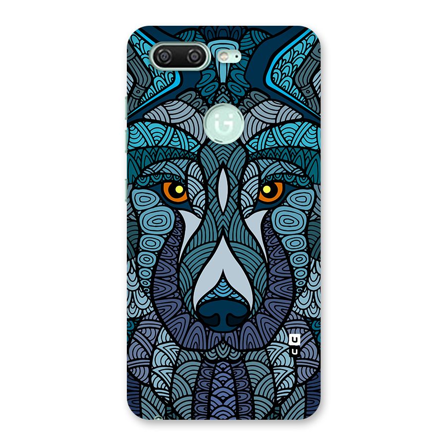 Ethnic Wolf Art Illustration Back Case for Gionee S10