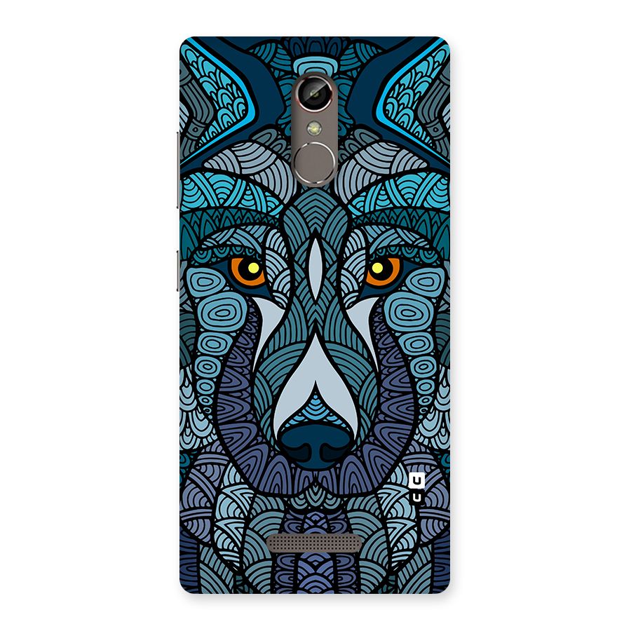 Ethnic Wolf Art Illustration Back Case for Gionee S6s