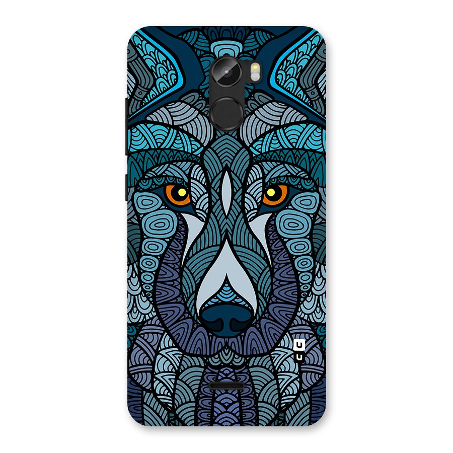 Ethnic Wolf Art Illustration Back Case for Gionee X1