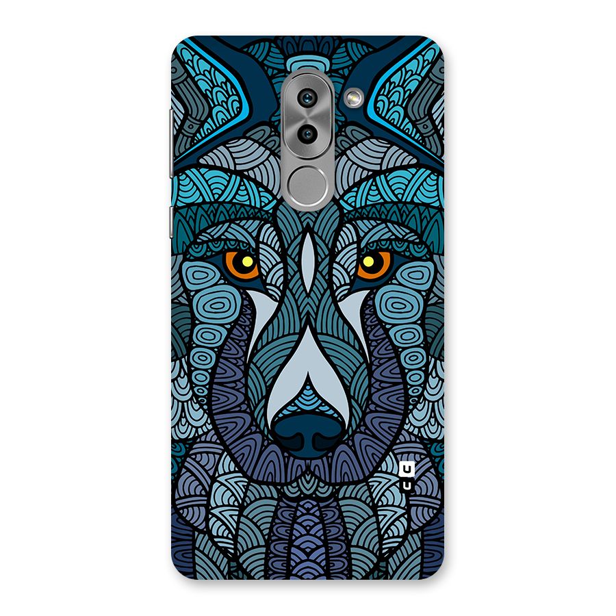 Ethnic Wolf Art Illustration Back Case for Honor 6X
