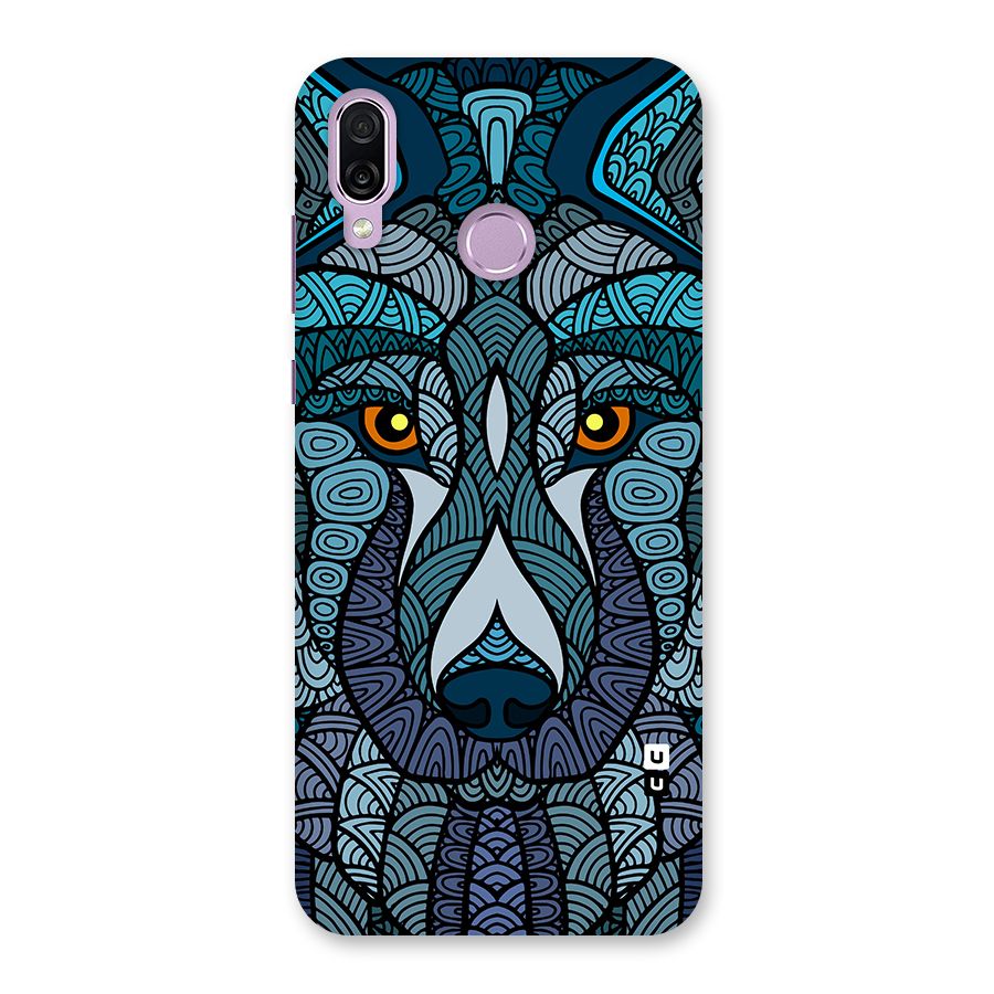 Ethnic Wolf Art Illustration Back Case for Honor Play