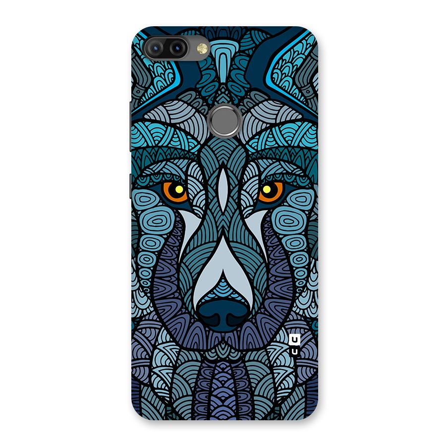 Ethnic Wolf Art Illustration Back Case for Infinix Hot 6 Pro