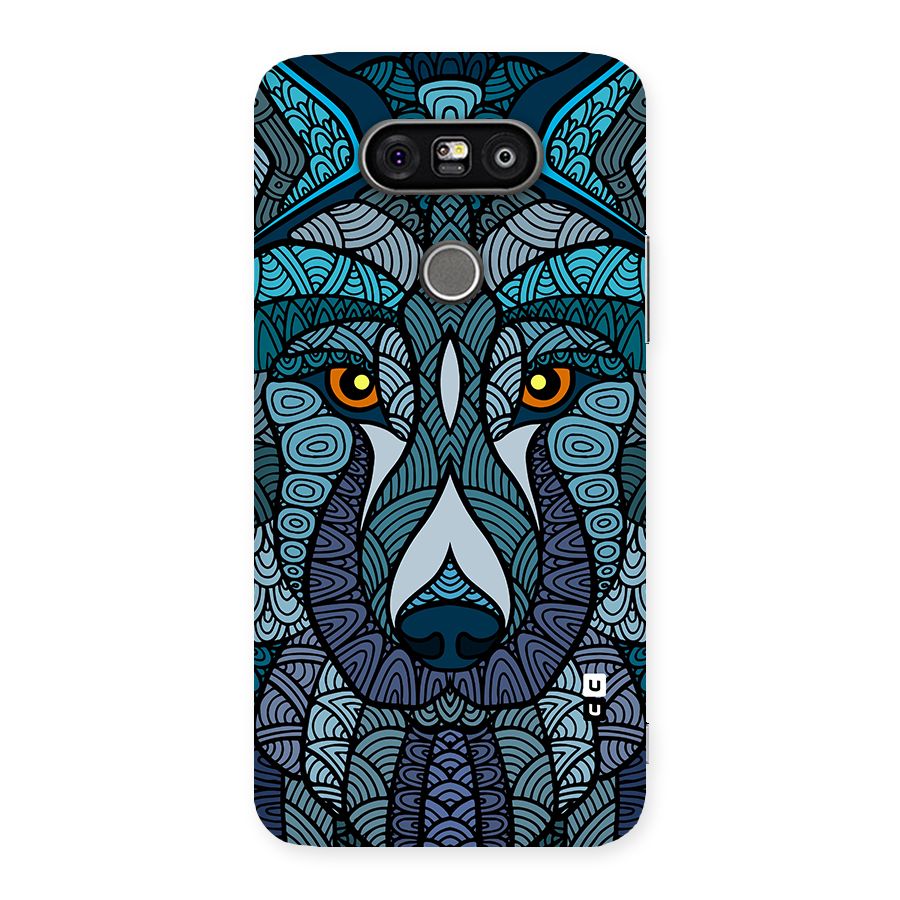 Ethnic Wolf Art Illustration Back Case for LG G5