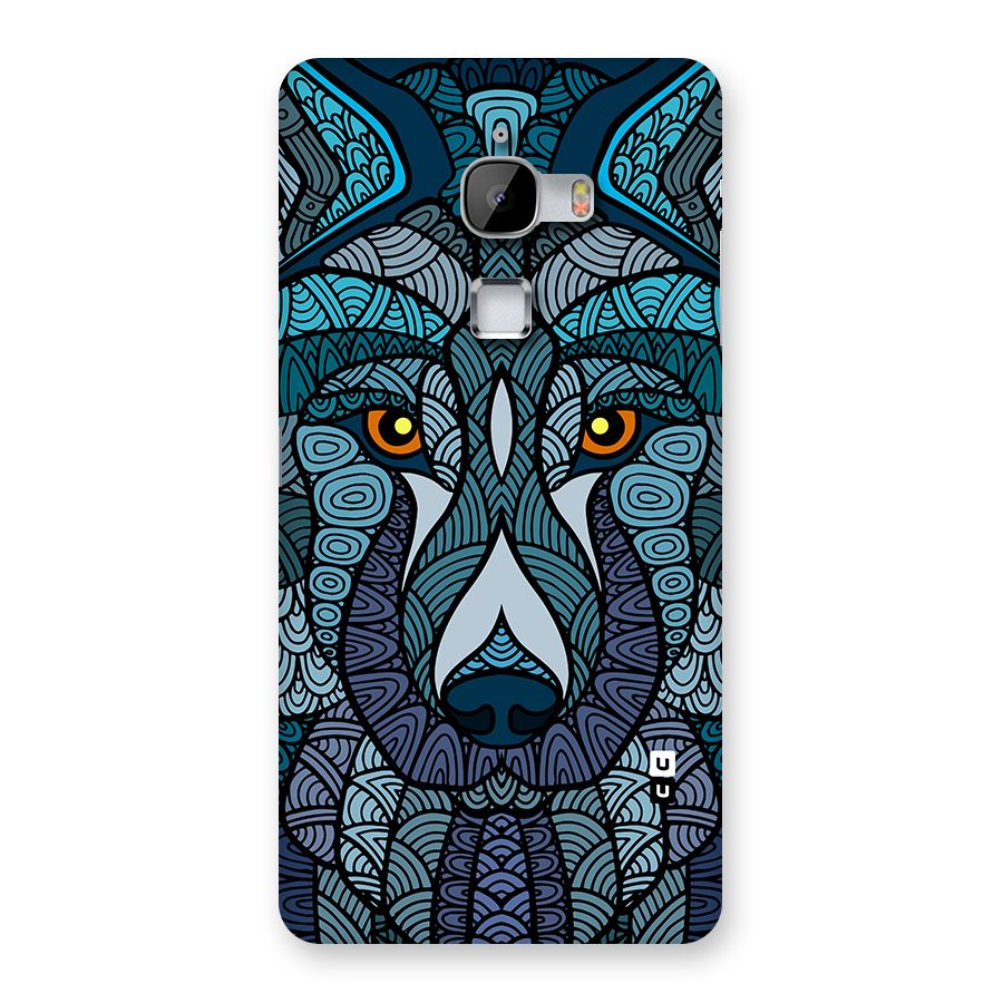 Ethnic Wolf Art Illustration Back Case for LeTV Le Max