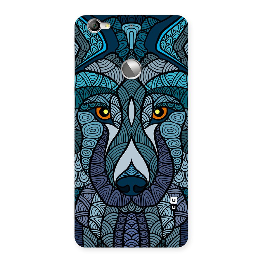 Ethnic Wolf Art Illustration Back Case for Le 1S