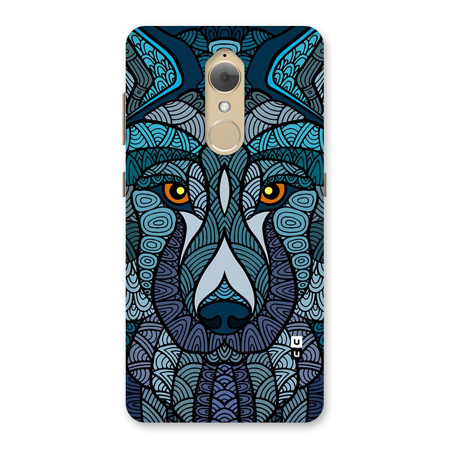 Ethnic Wolf Art Illustration Back Case for Lenovo K8
