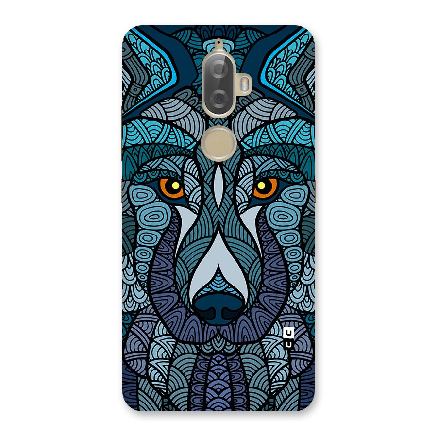 Ethnic Wolf Art Illustration Back Case for Lenovo K8 Plus