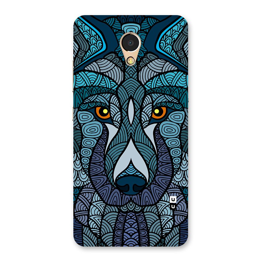 Ethnic Wolf Art Illustration Back Case for Lenovo P2