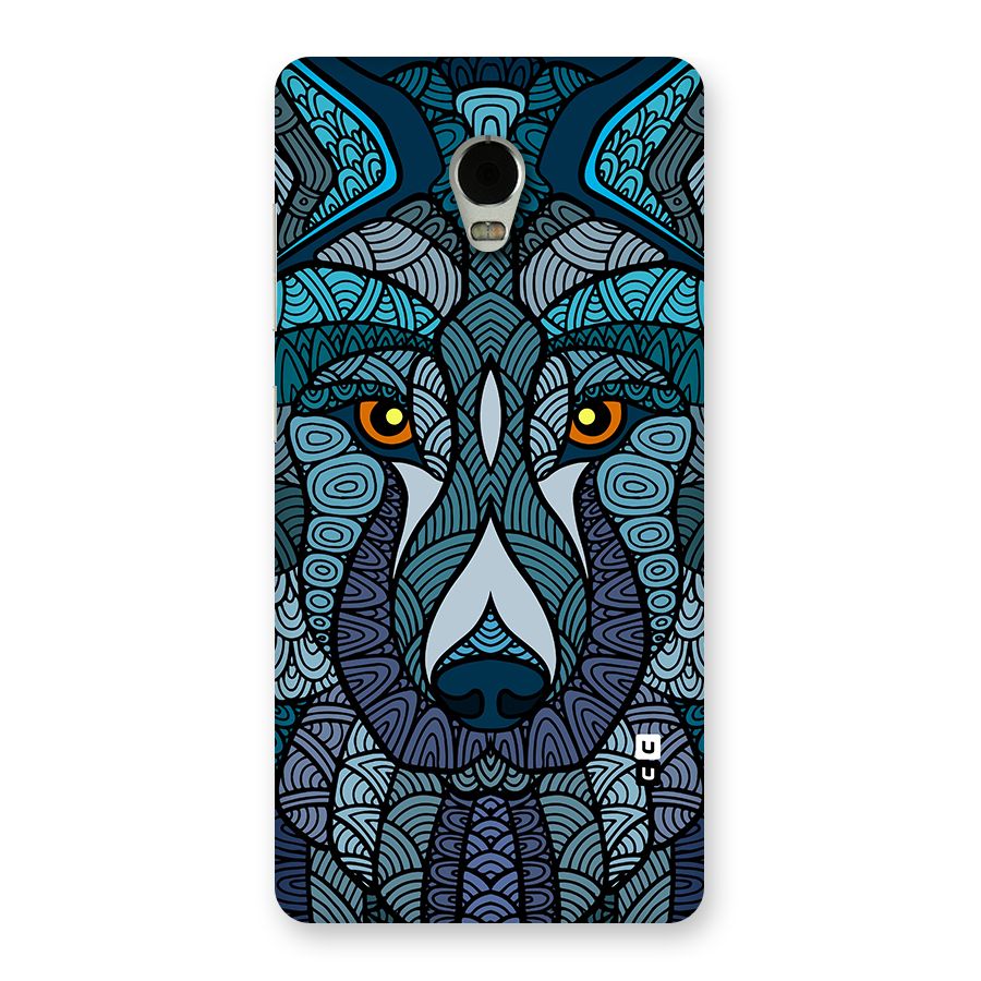 Ethnic Wolf Art Illustration Back Case for Lenovo Vibe P1