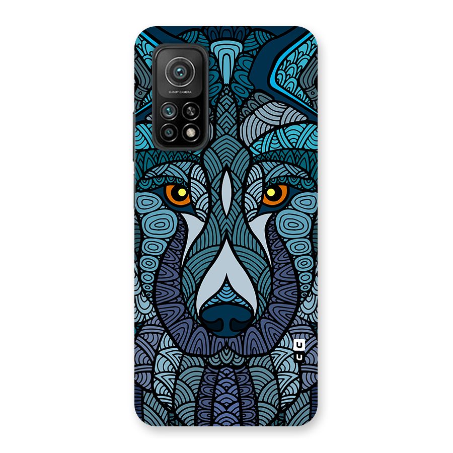 Ethnic Wolf Art Illustration Back Case for Mi 10T 5G