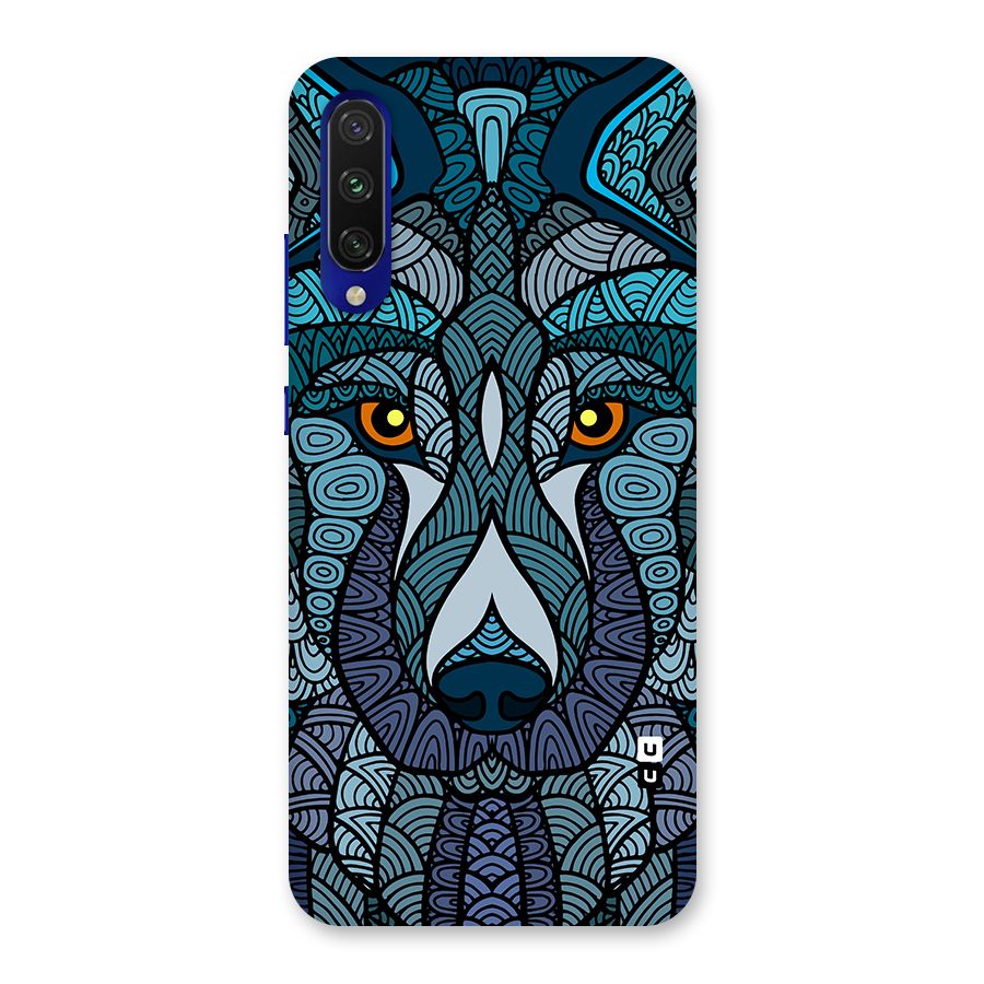 Ethnic Wolf Art Illustration Back Case for Mi A3