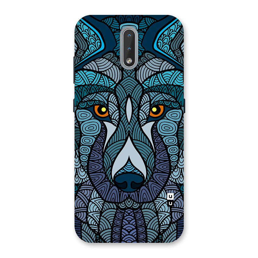 Ethnic Wolf Art Illustration Back Case for Nokia 2.3