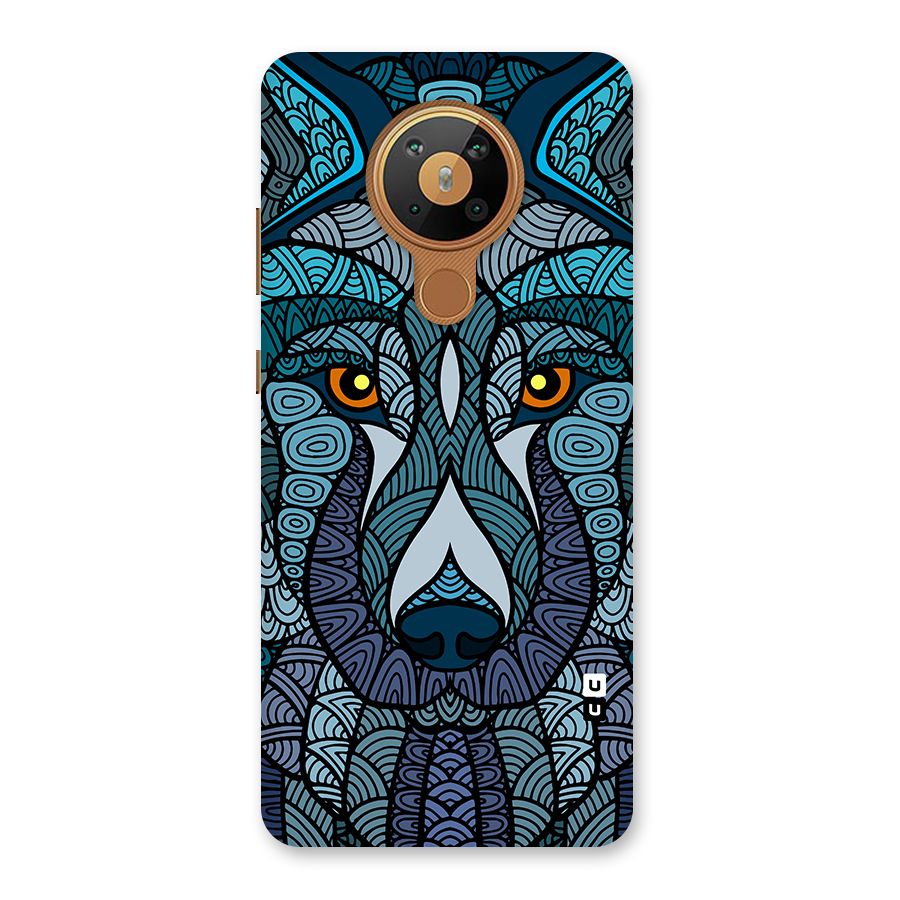 Ethnic Wolf Art Illustration Back Case for Nokia 5.3