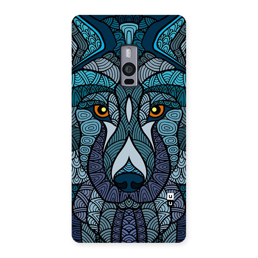 Ethnic Wolf Art Illustration Back Case for OnePlus 2