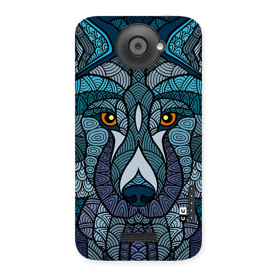 Ethnic Wolf Art Illustration Back Case for One X