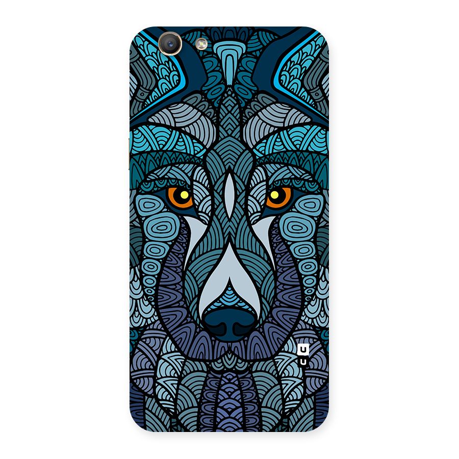 Ethnic Wolf Art Illustration Back Case for Oppo F1s
