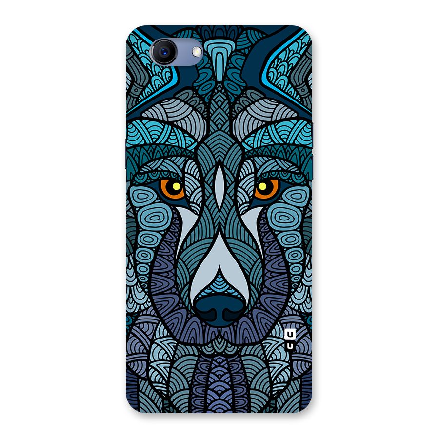Ethnic Wolf Art Illustration Back Case for Realme 1