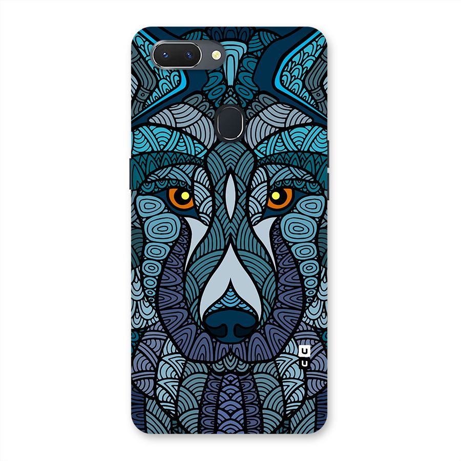 Ethnic Wolf Art Illustration Back Case for Realme 2