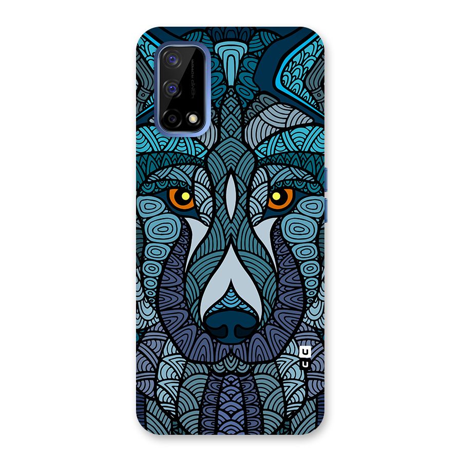 Ethnic Wolf Art Illustration Back Case for Realme Narzo 30 Pro