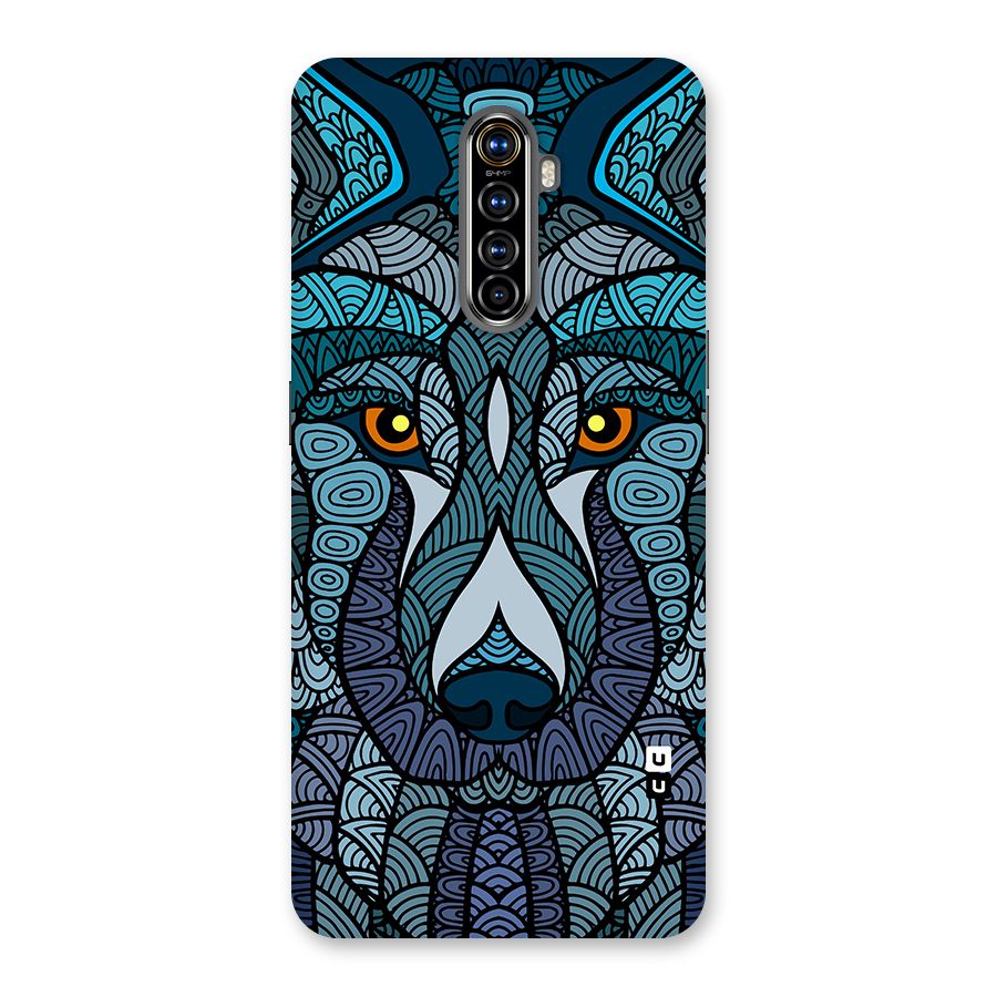 Ethnic Wolf Art Illustration Back Case for Realme X2 Pro