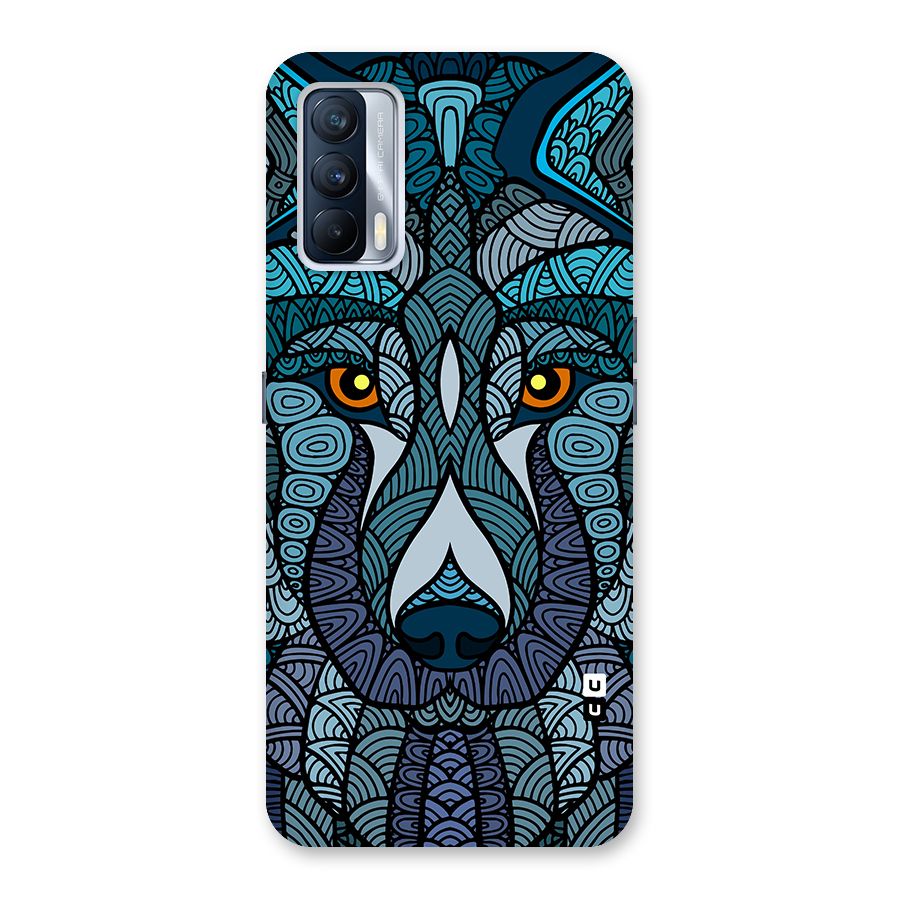 Ethnic Wolf Art Illustration Back Case for Realme X7