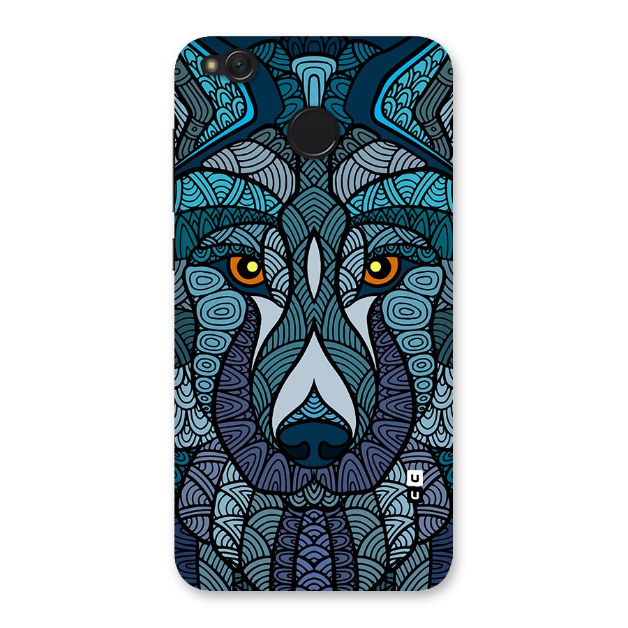 Ethnic Wolf Art Illustration Back Case for Redmi 4