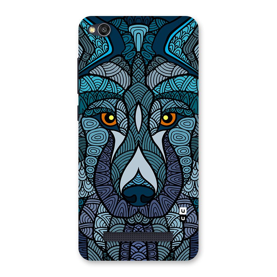 Ethnic Wolf Art Illustration Back Case for Redmi 4A