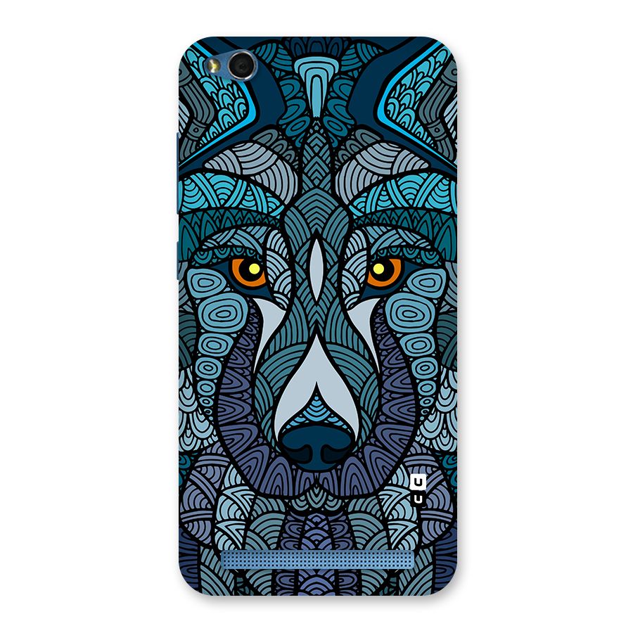Ethnic Wolf Art Illustration Back Case for Redmi 5A