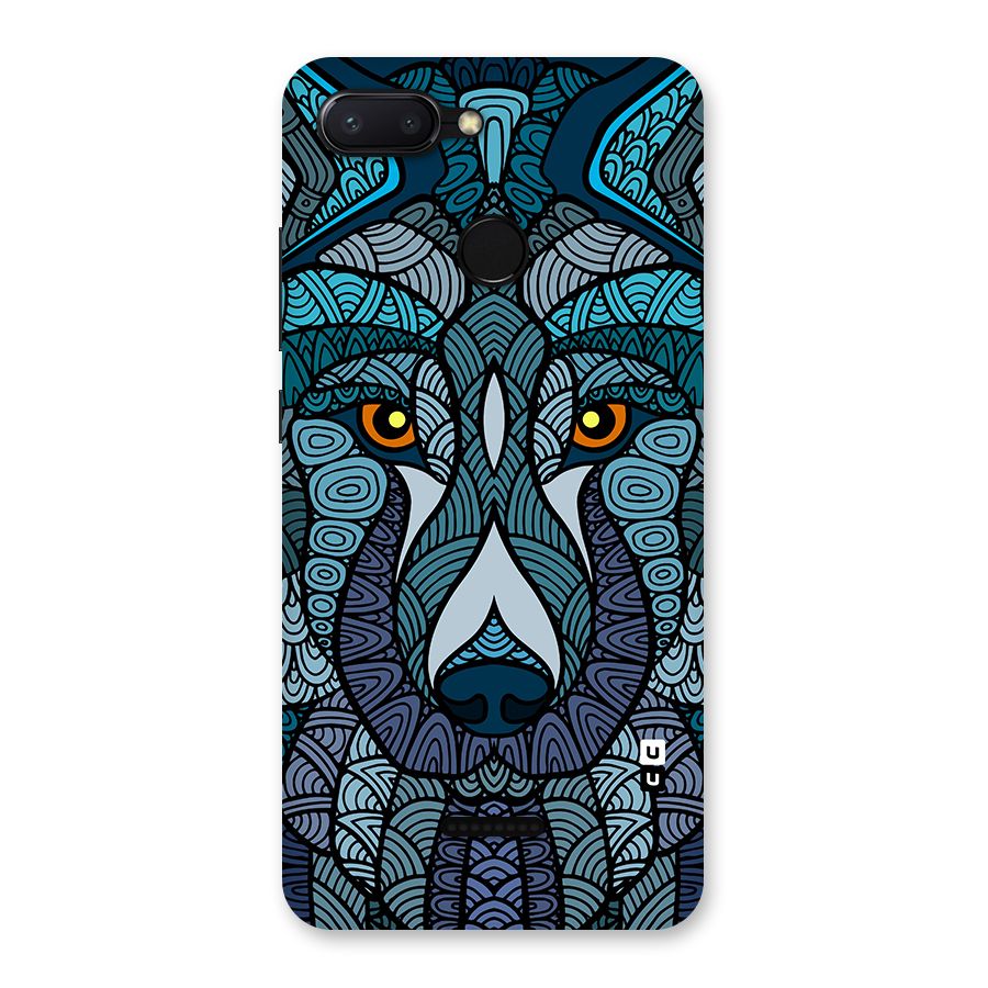 Ethnic Wolf Art Illustration Back Case for Redmi 6