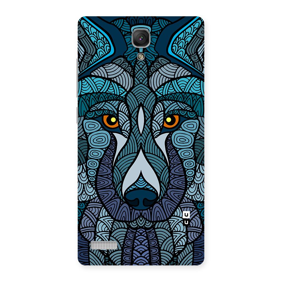 Ethnic Wolf Art Illustration Back Case for Redmi Note Prime