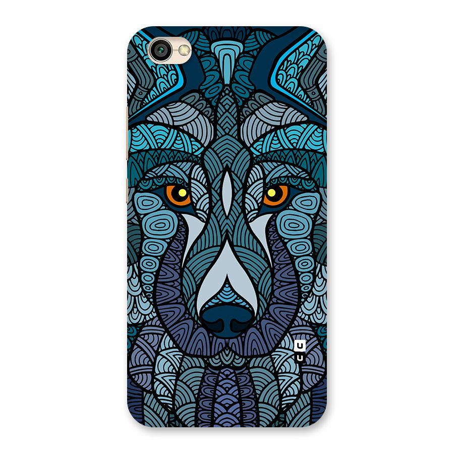 Ethnic Wolf Art Illustration Back Case for Redmi Y1 Lite
