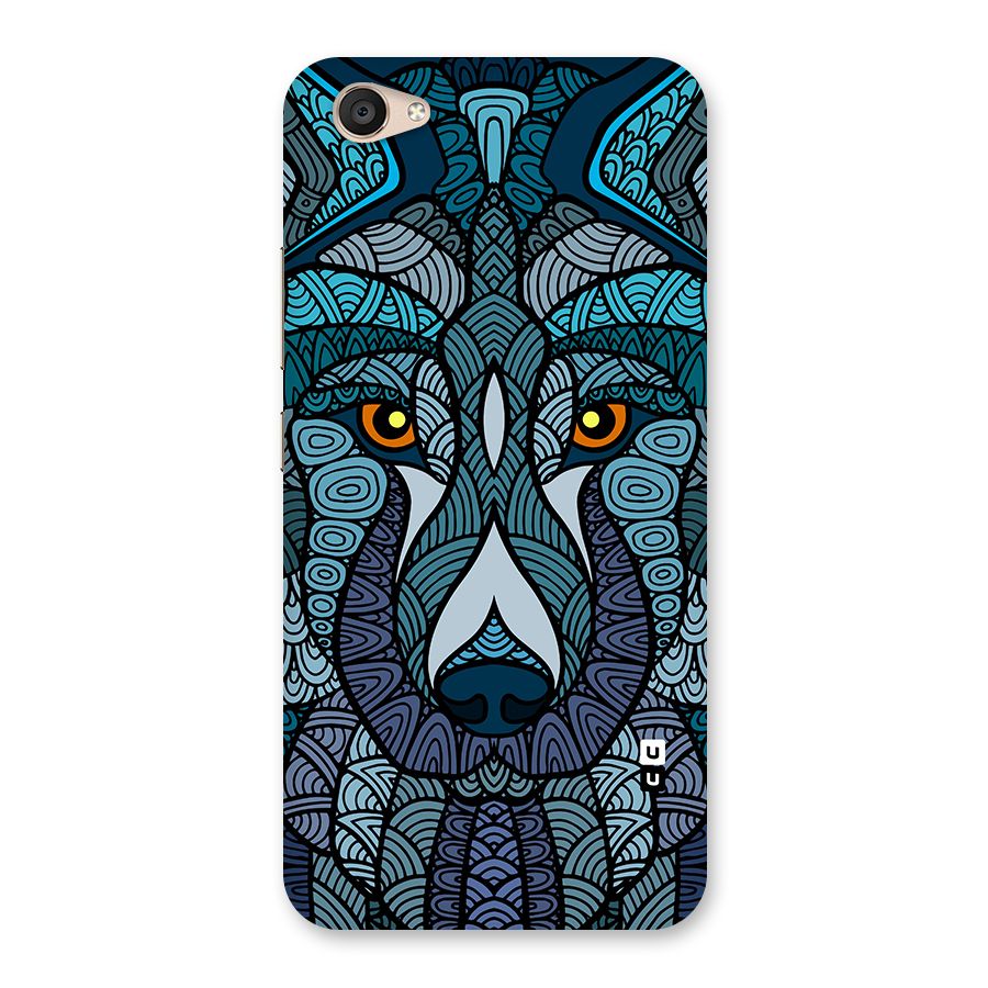 Ethnic Wolf Art Illustration Back Case for Vivo V5 Plus