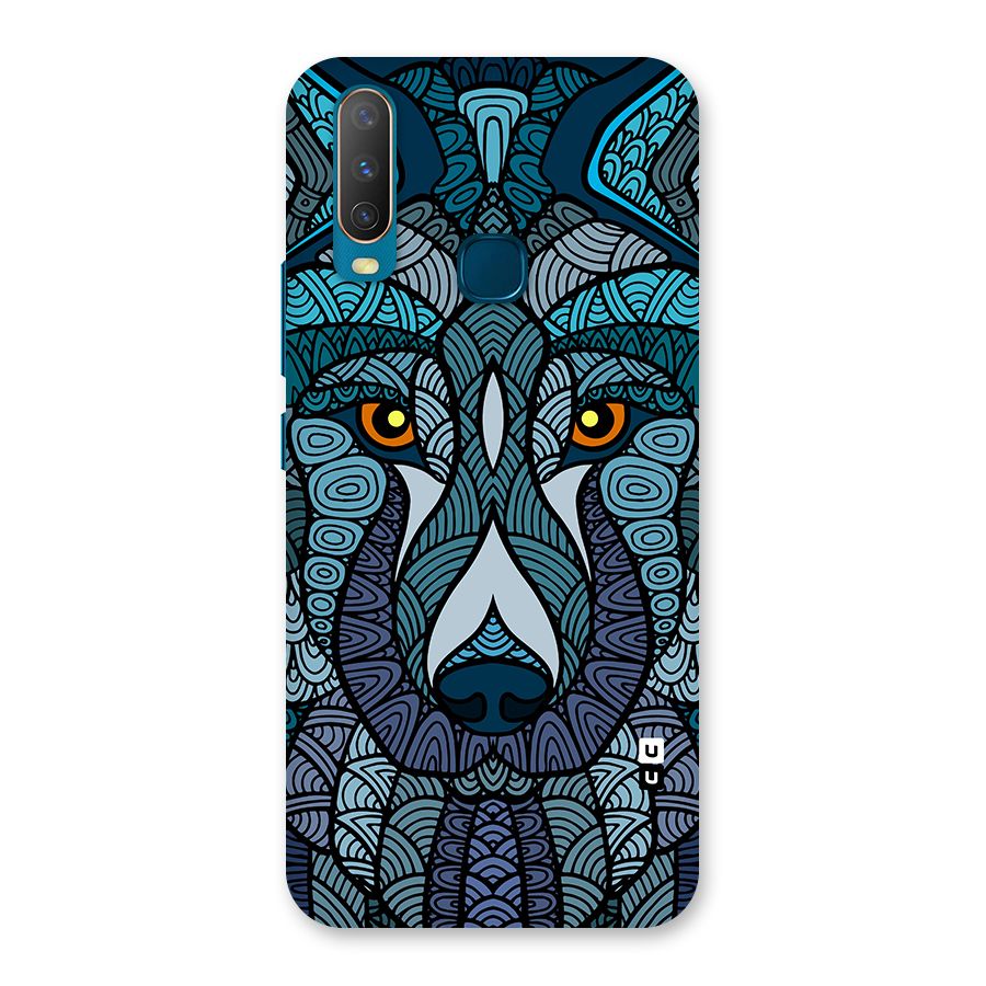 Ethnic Wolf Art Illustration Back Case for Vivo Y11