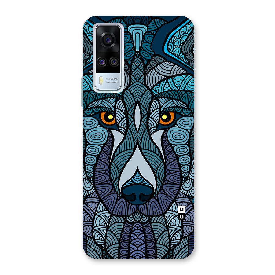 Ethnic Wolf Art Illustration Back Case for Vivo Y31