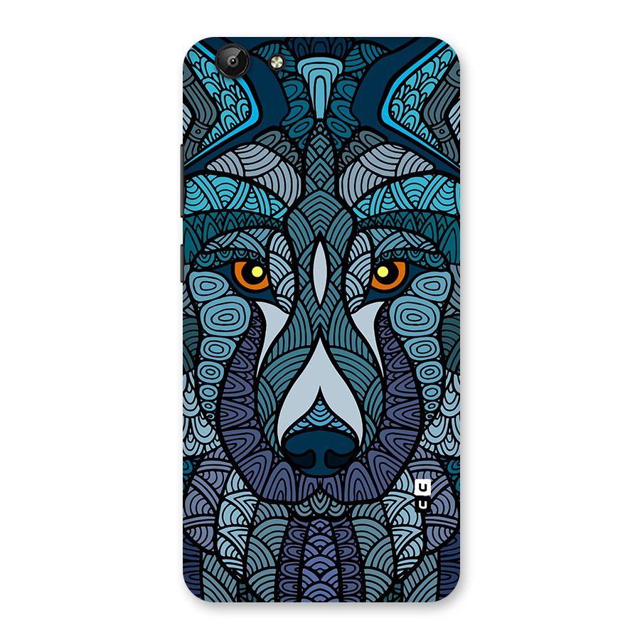 Ethnic Wolf Art Illustration Back Case for Vivo Y69